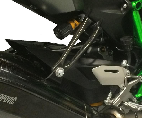 Ligne d’échappement de course pour la Ninja H2R
