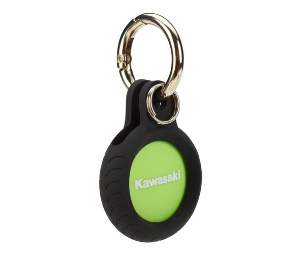 Porte clés Kawasaki avec jeton amovible