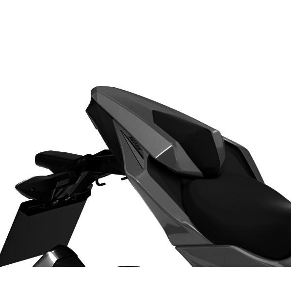 Capot de selle, Gris graphite métallisé (45W)