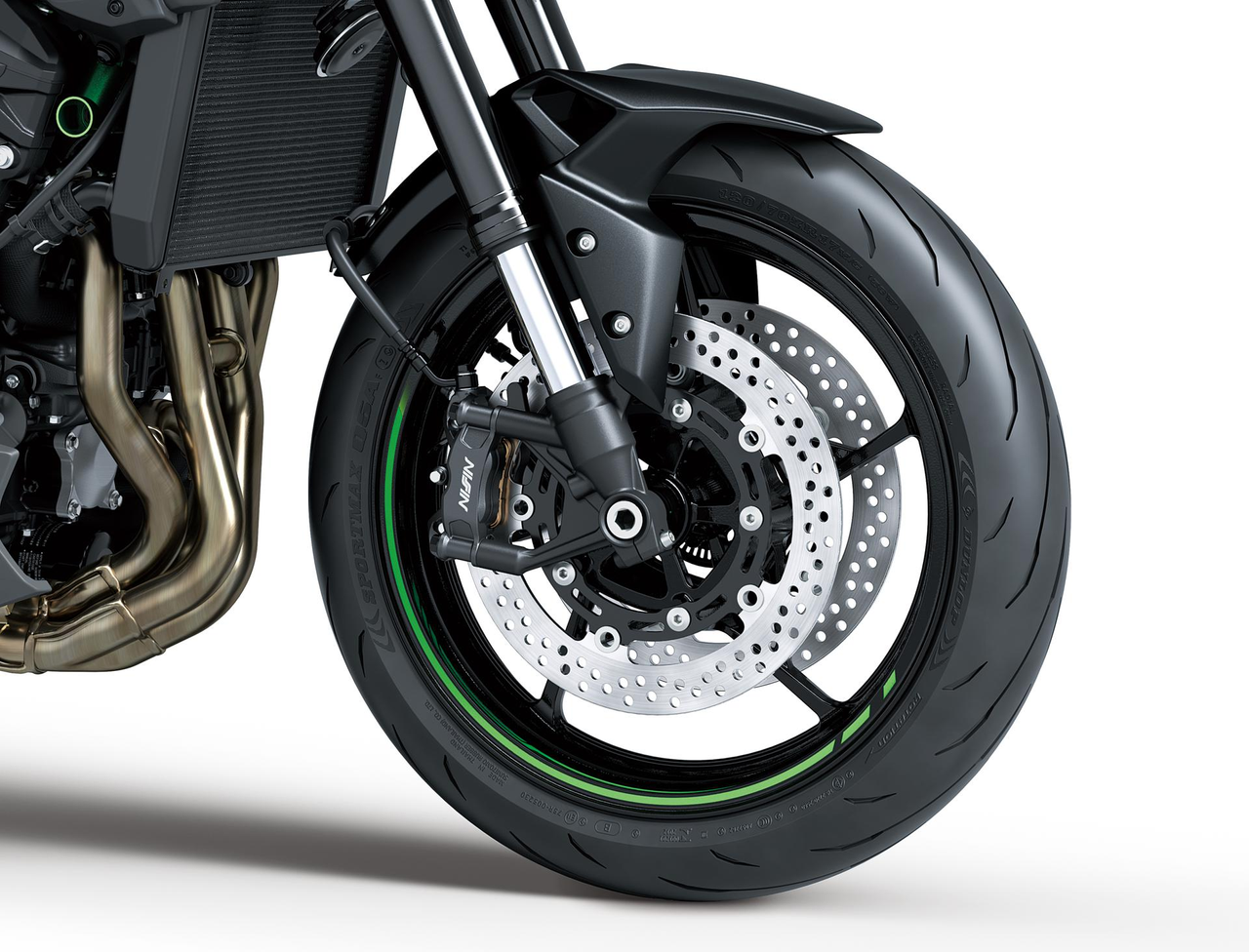 Freins haute performance avec étriers à fixation radiale