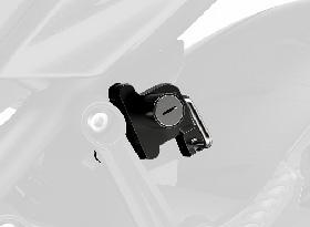 Système de verrouillage de casque « One-Key » (Ninja H2 SX/SE)