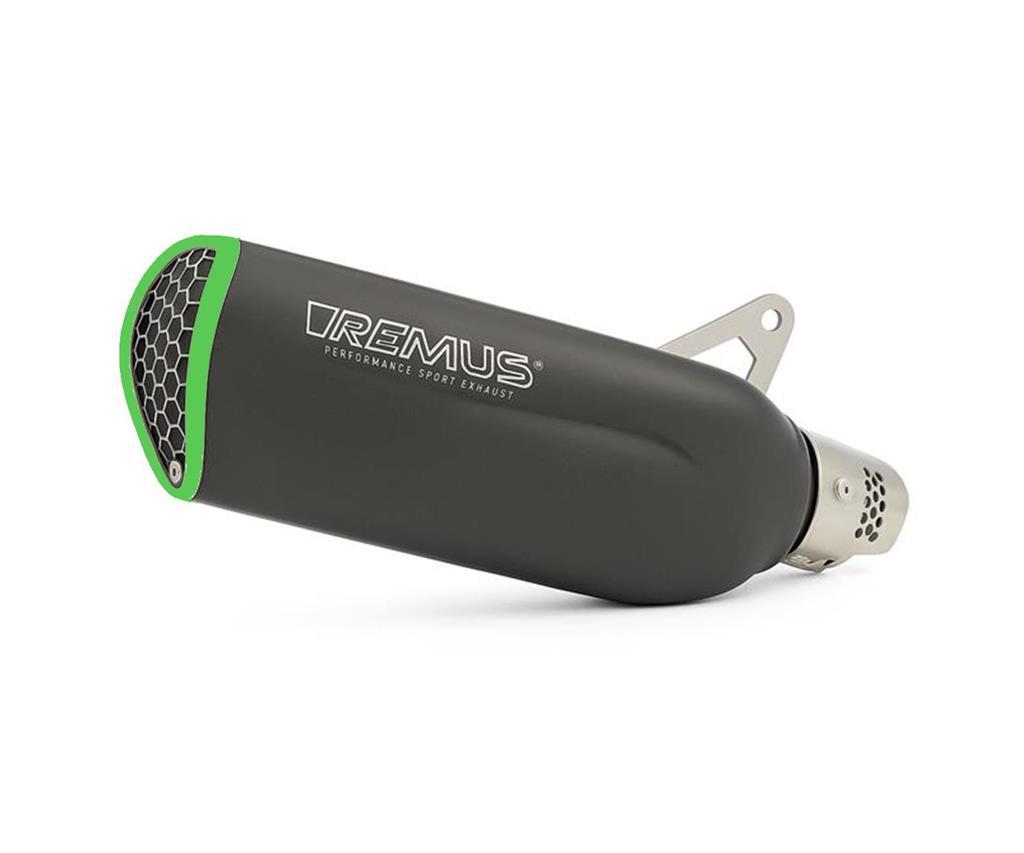 Echappement sport Remus avec liseré de couleurs