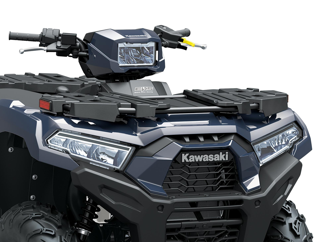 Logo “Kawasaki” en relief 3D