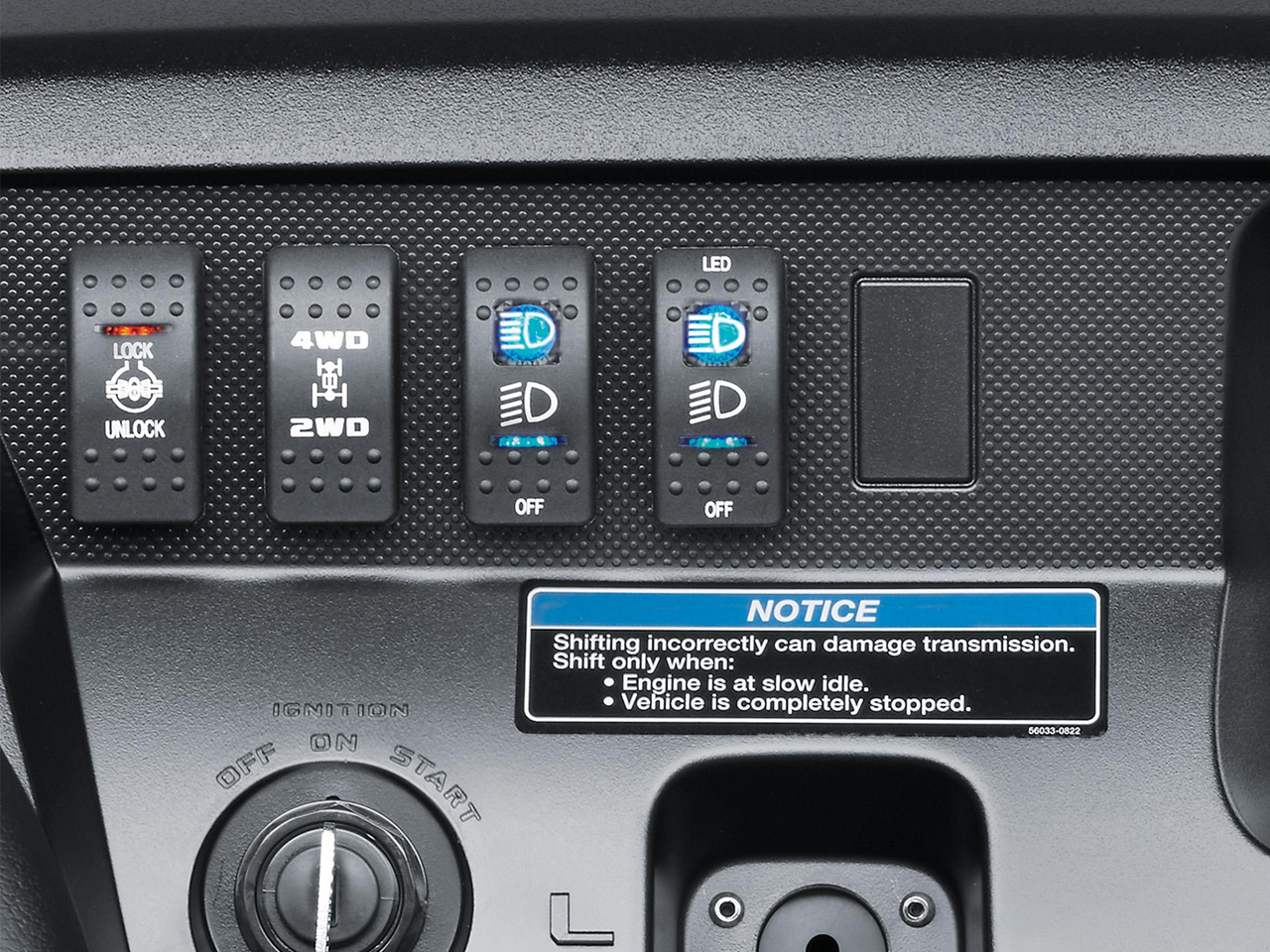 Transmission intégrale et blocage de différentiel arrière sélectionnables électriquement