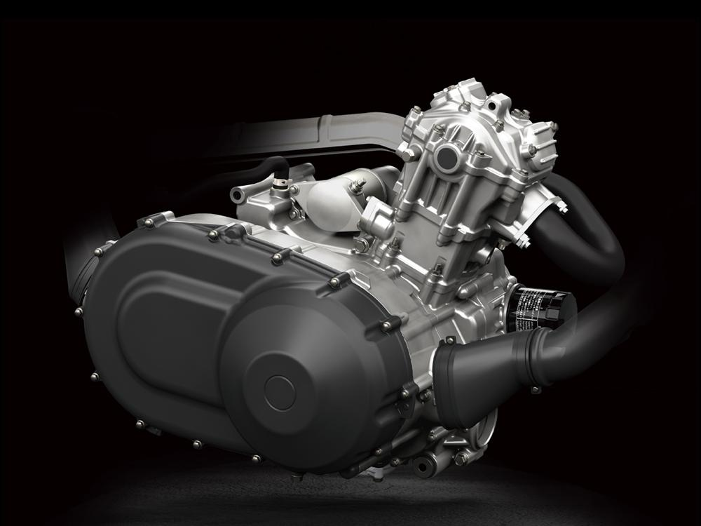 Puissant et maîtrisable moteur monocylindre 443 cm³