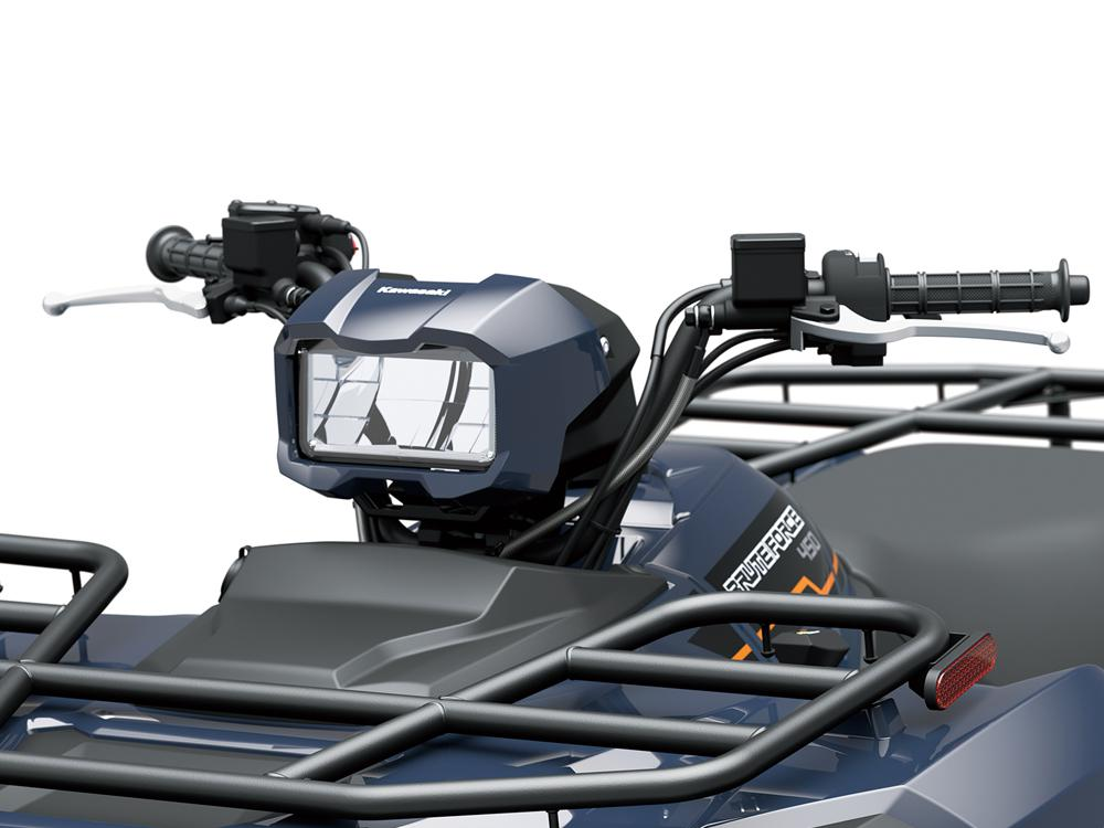 Éclairage LED monté sur le guidon