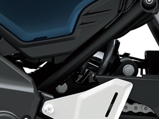 Horizontal Backlink Rear Suspension