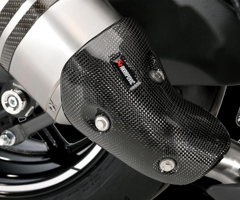 Kit de protection thermique en carbone Akrapovič (Z1000/SX)