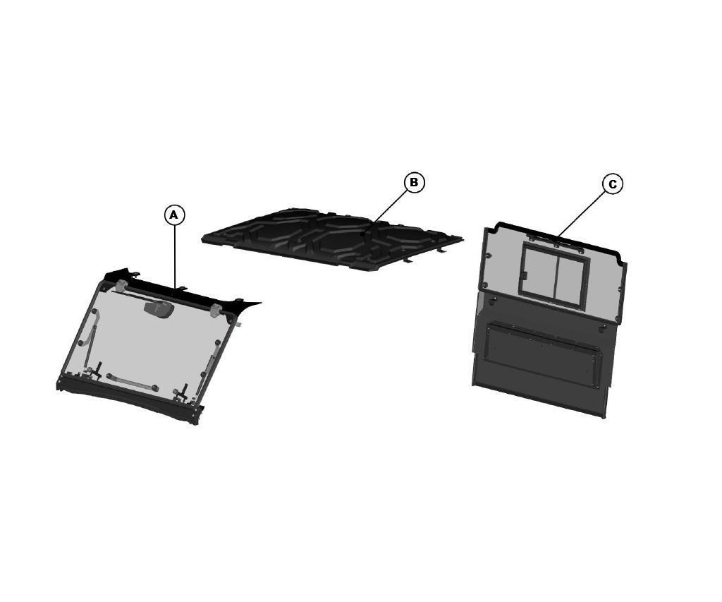 Kit demi-cabinen (MULE PRO-DX)