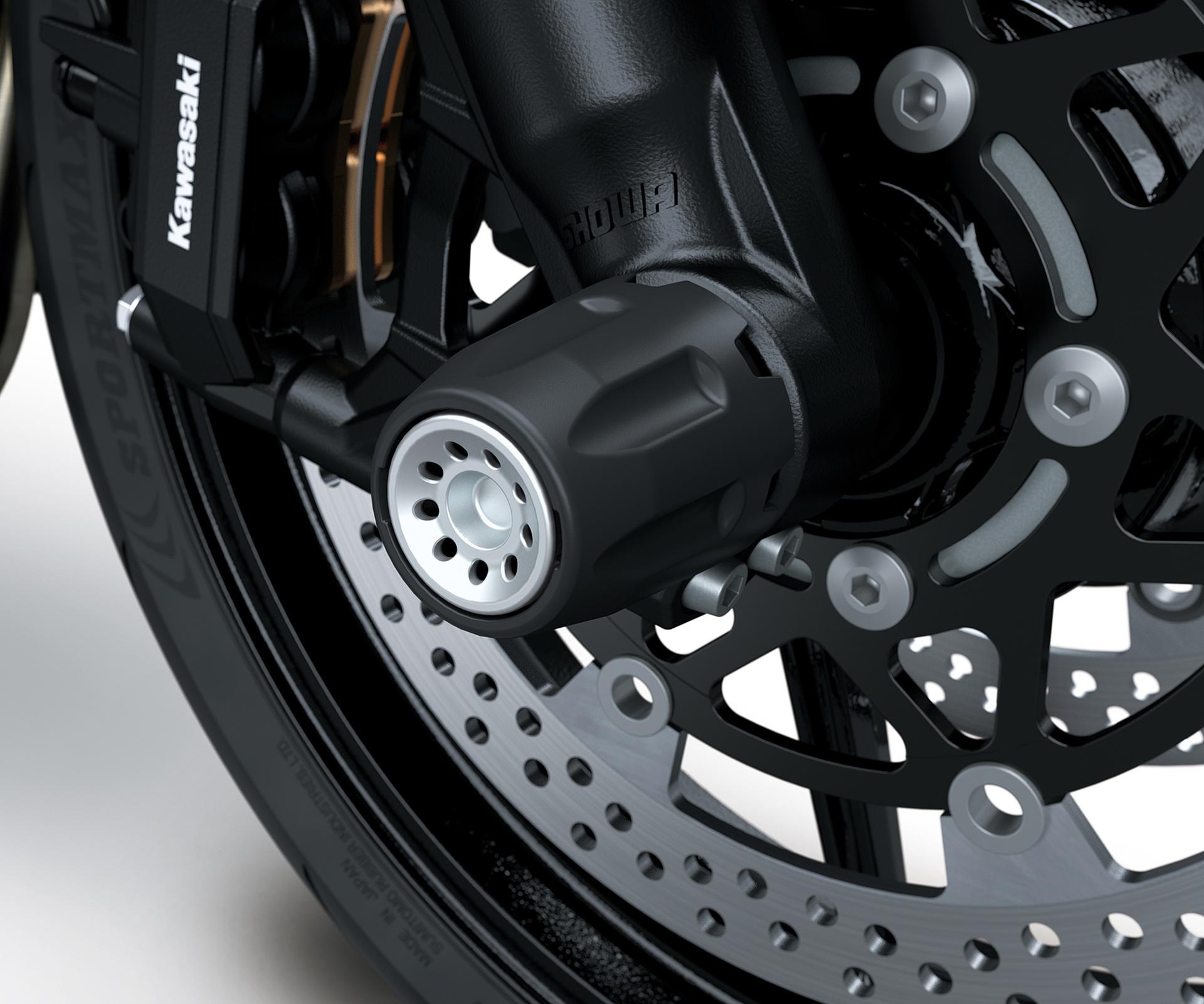 Protection axe de roue avant (Z1100/SE)