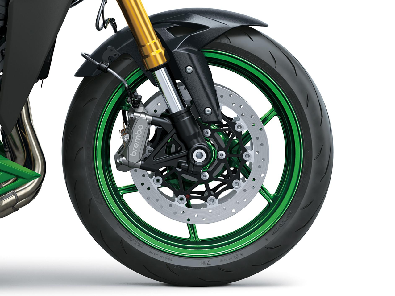 Freins avant Brembo et suspension Öhlins