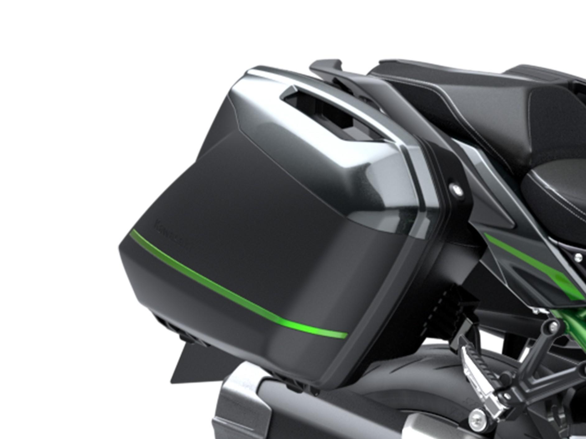 Valises pour Ninja H2 SX SE (2026) (Valises nues sans capots, liserés, et barillets)