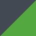 Noir Metallic Flat Anthracite / Vert Candy Flat Blazed