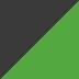 Noir Ebony / Vert Candy Lime Green